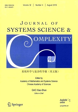 点击查看《Journal of Systems Science Complexity》